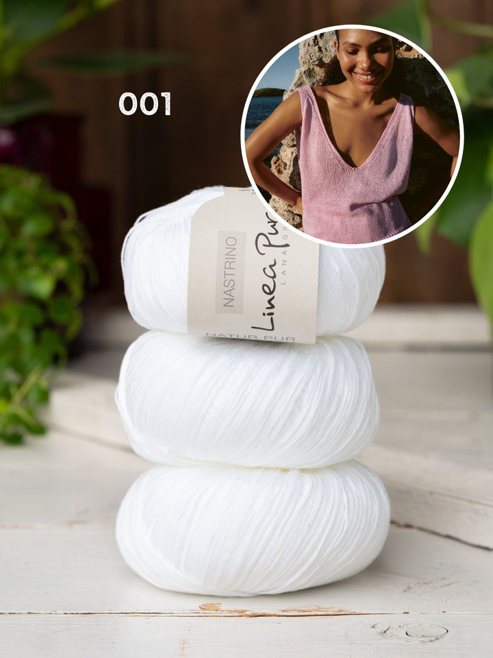 Strickpaket Nastrino Top glatt rechts