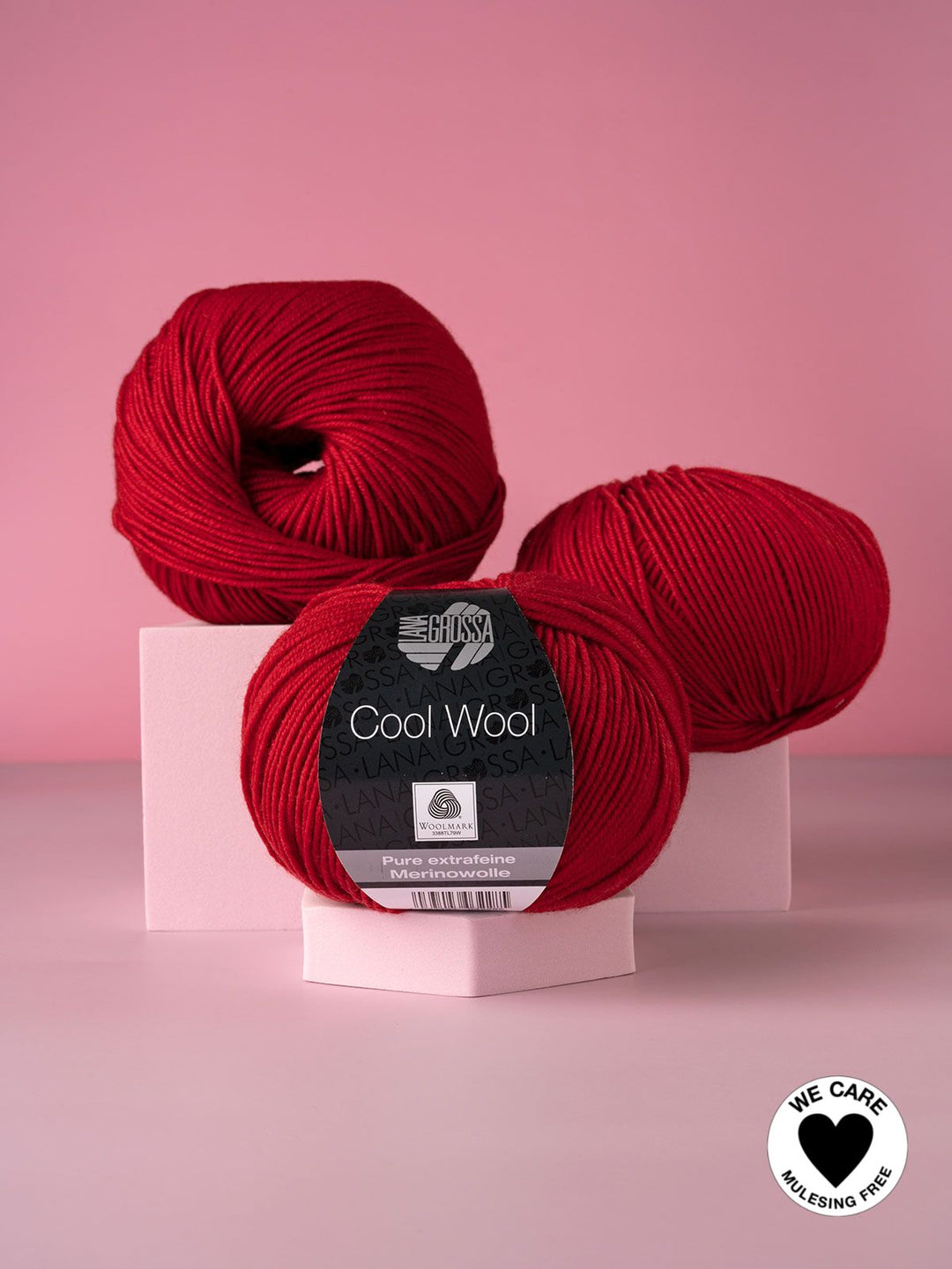 Cool Wool 514 Dunkelrot
