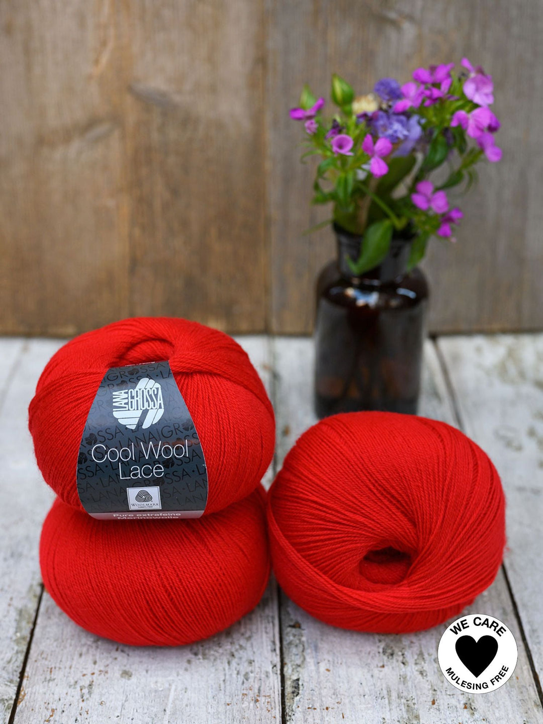 Cool Wool Lace 022 Feuerrot