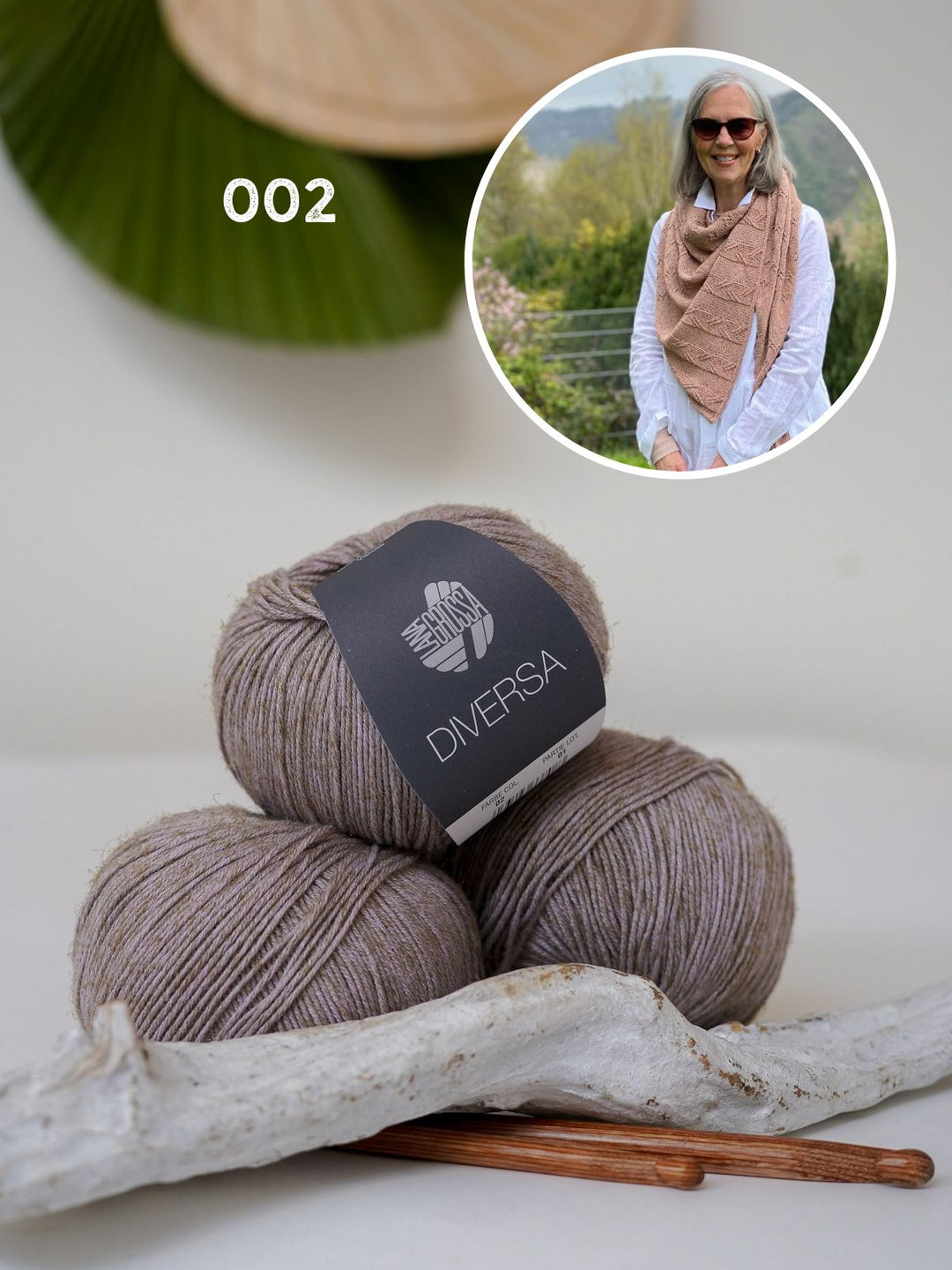 Strickpaket Lizas Tuch Diversa Passioni