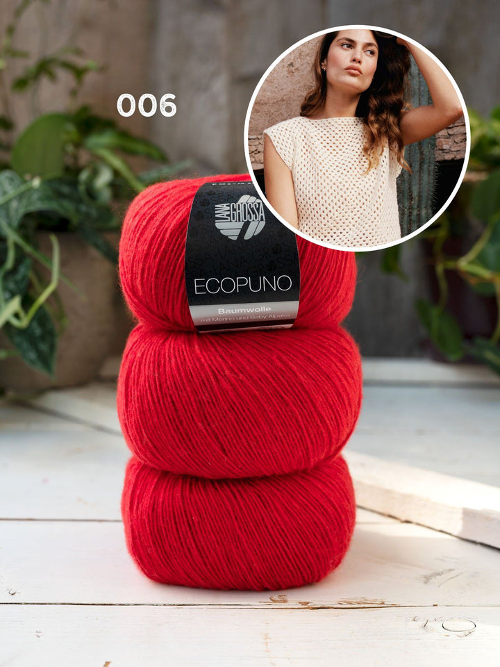 Häkelpaket Ecopuno Granny Top