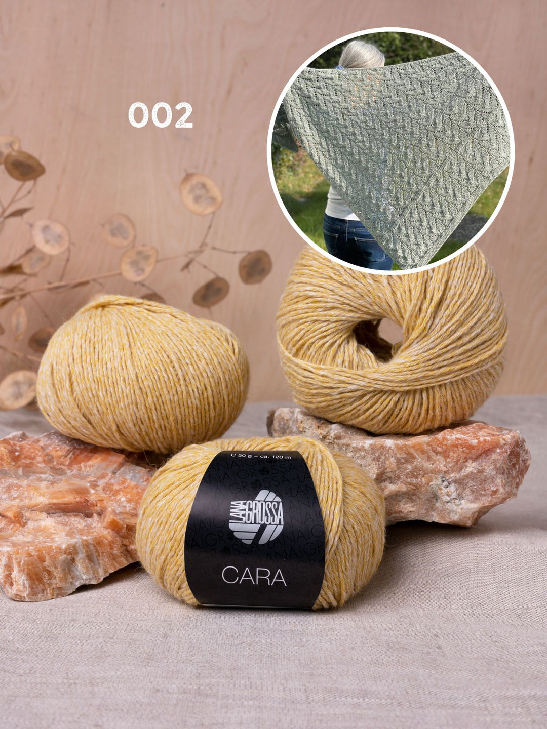 Strickpaket Lizas Tuch Cara