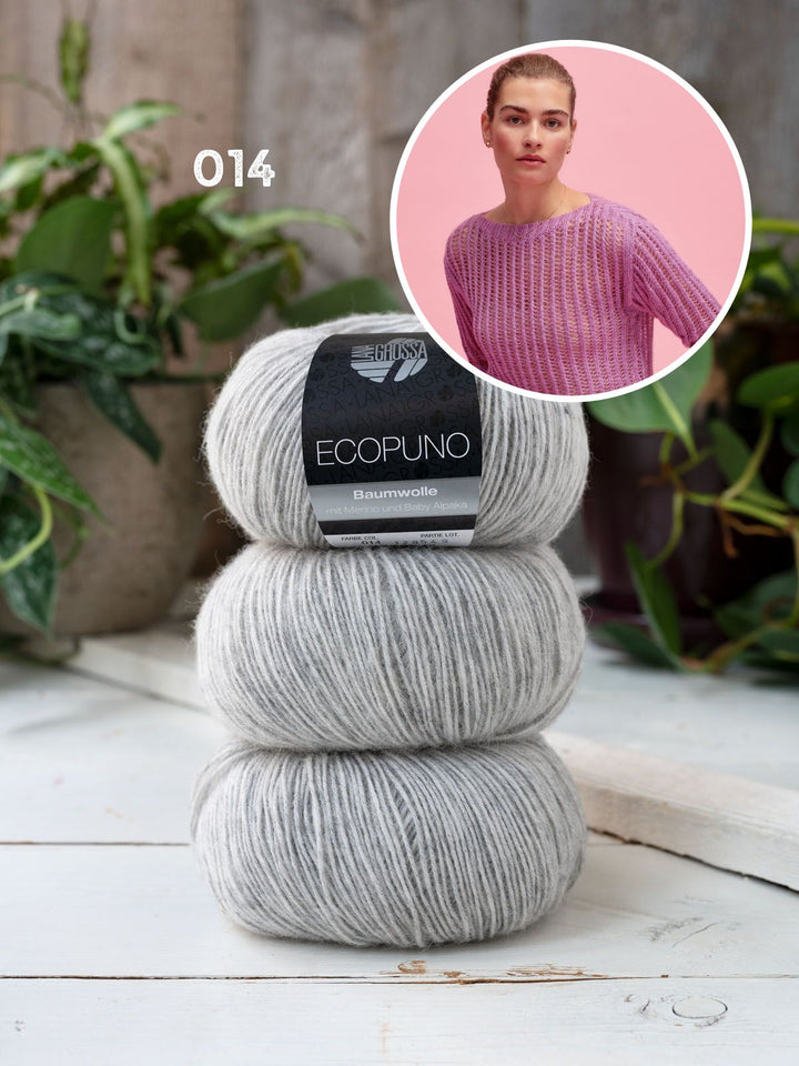 Strickpaket Ecopuno Pullover