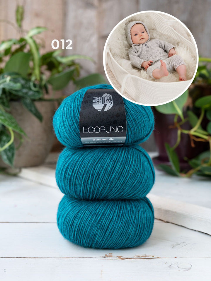 Strickpaket Ecopuno Set für Babys