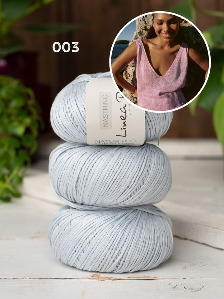 Strickpaket Nastrino Top glatt rechts