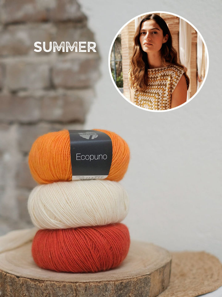 Häkelpaket Ecopuno Granny Top