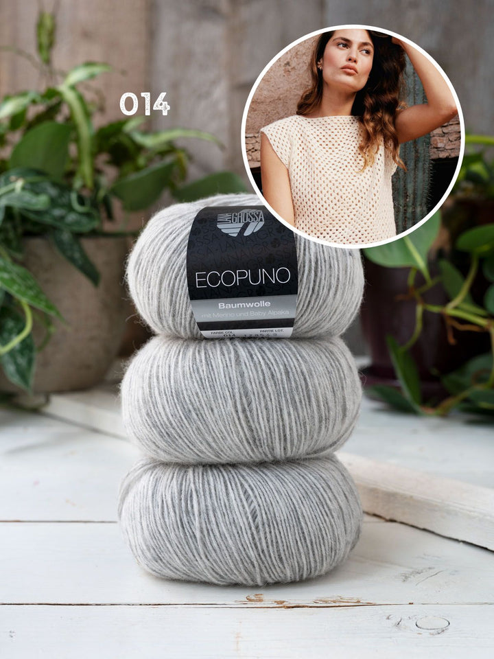 Häkelpaket Ecopuno Granny Top