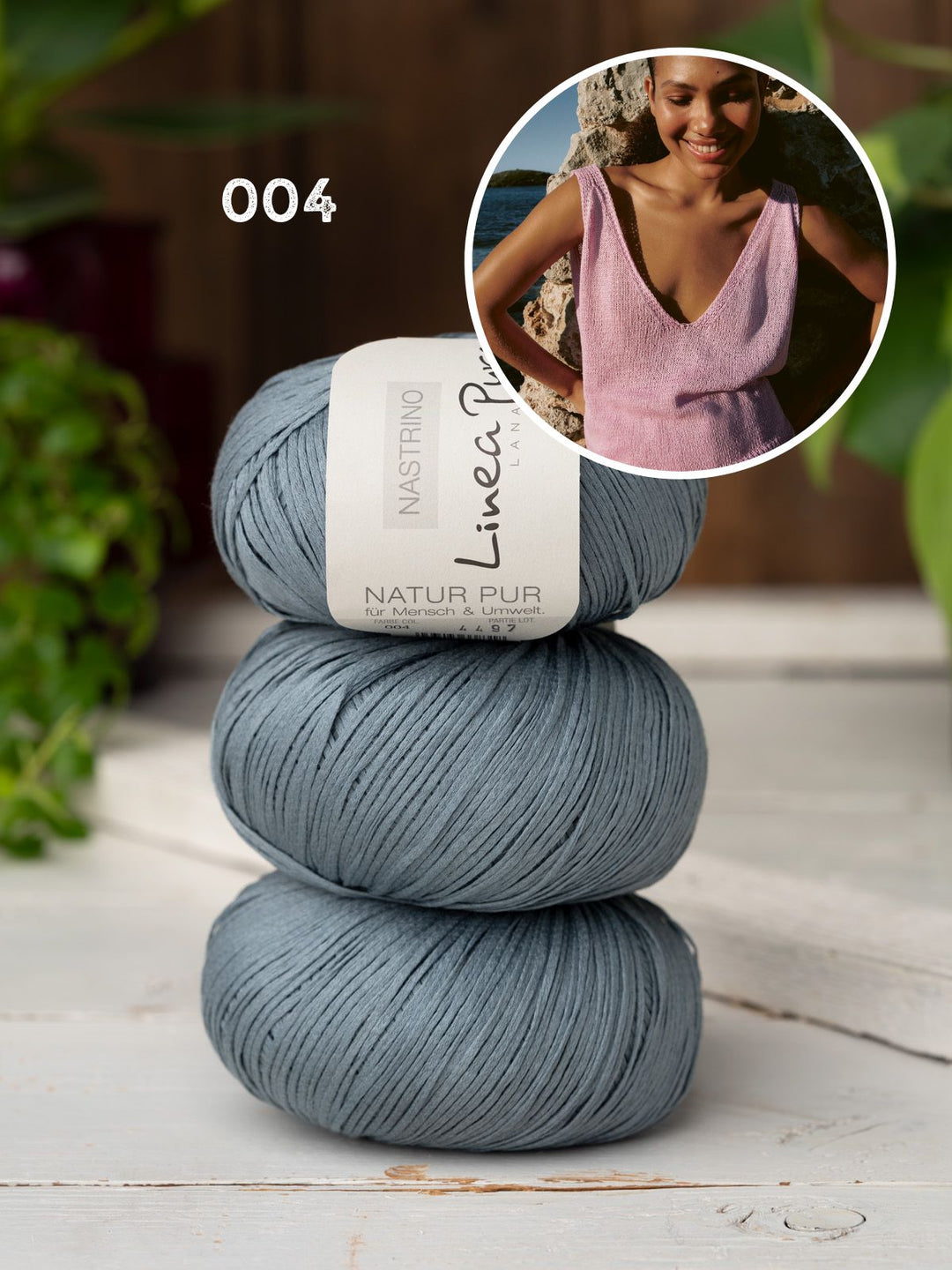 Strickpaket Nastrino Top glatt rechts
