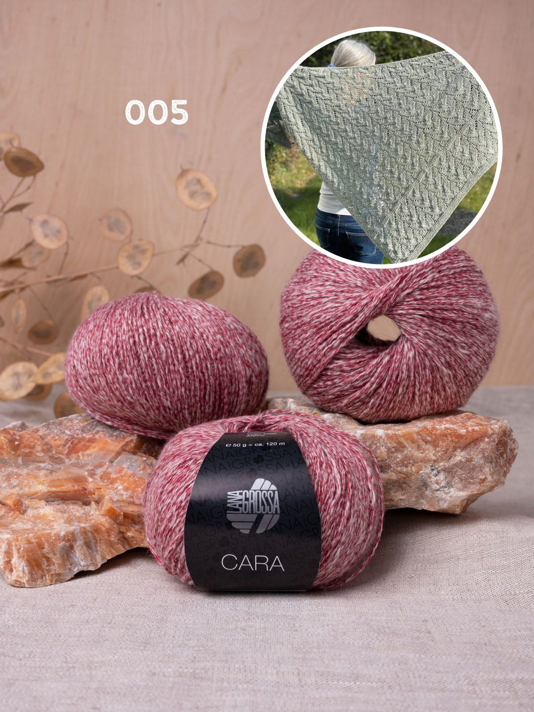 Strickpaket Lizas Tuch Cara