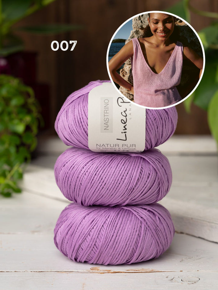 Strickpaket Nastrino Top glatt rechts