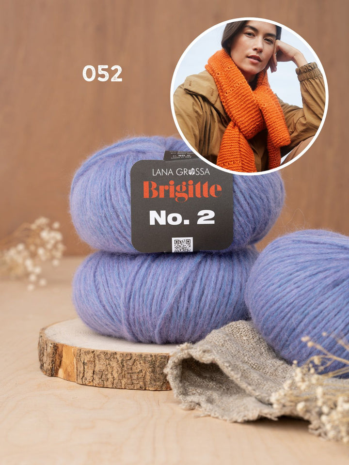 Strickpaket Brigitte No. 2 Schal