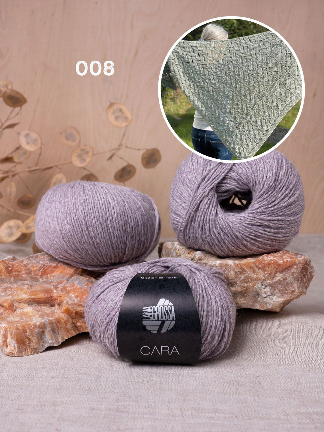 Strickpaket Lizas Tuch Cara