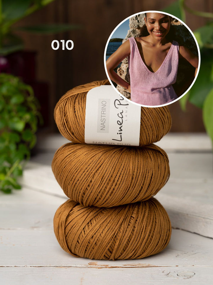 Strickpaket Nastrino Top glatt rechts