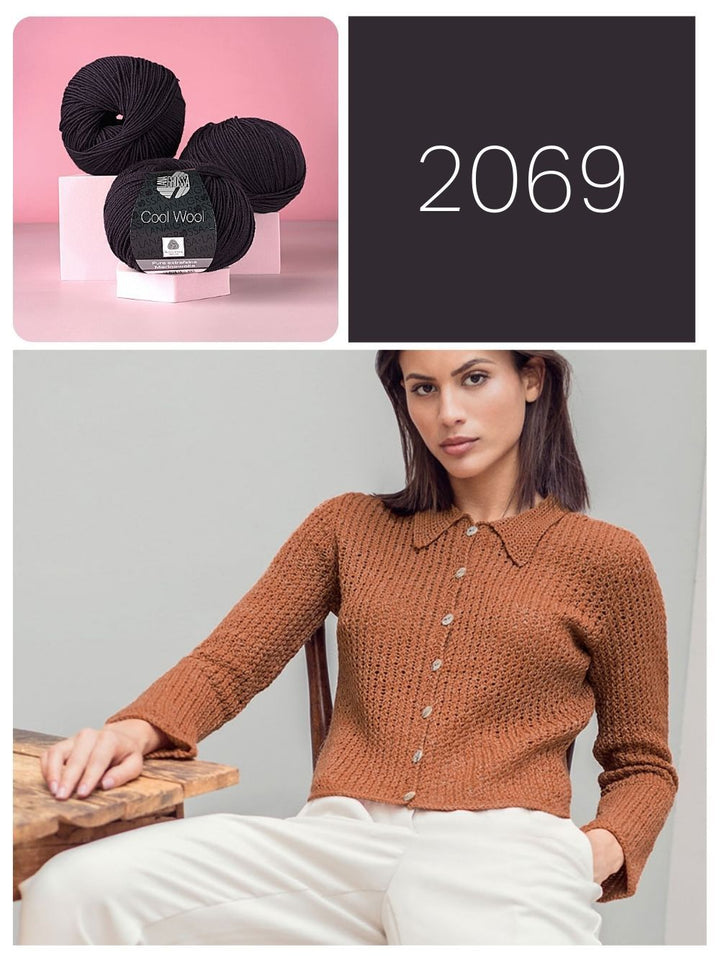 Strickpaket Cool Wool Jäckchen