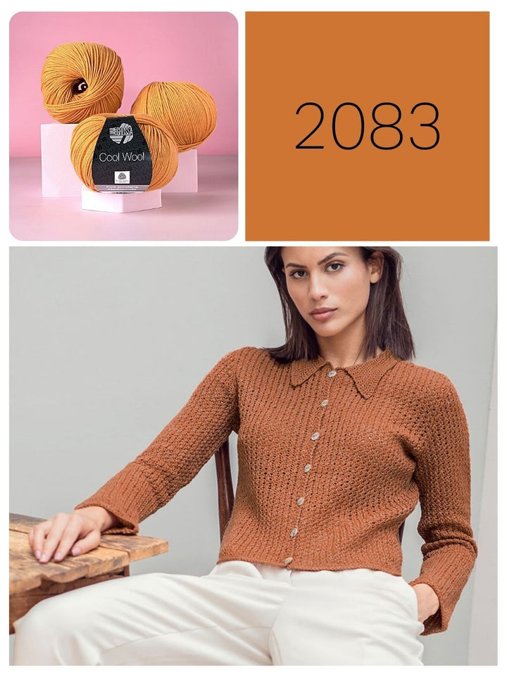 Strickpaket Cool Wool Jäckchen