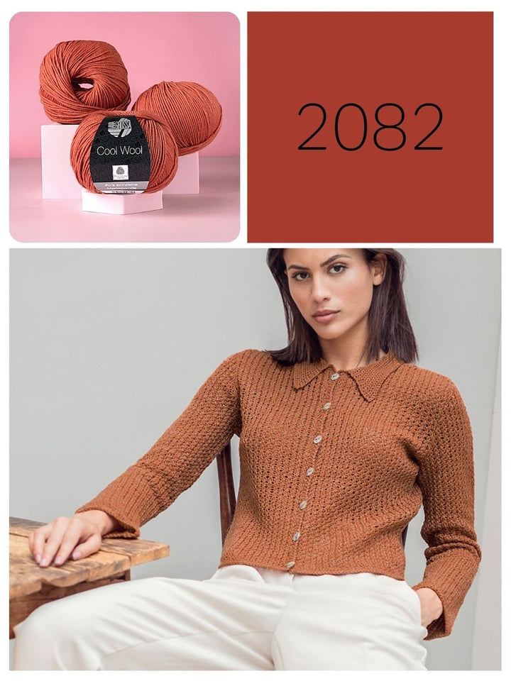 Strickpaket Cool Wool Jäckchen