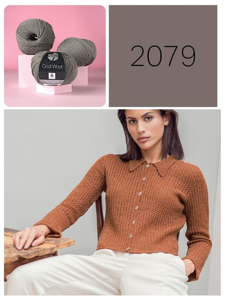 Strickpaket Cool Wool Jäckchen