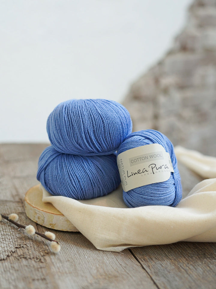 Cotton Wool 004 Blau