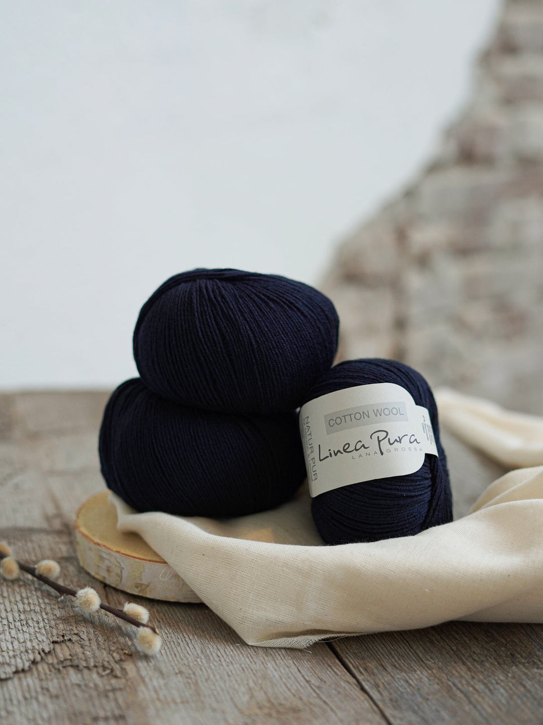 Cotton Wool 006 Nachtblau