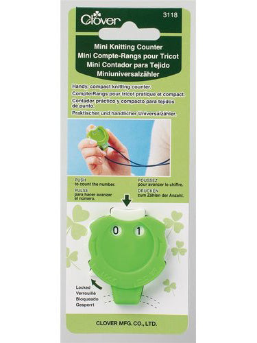 Knitting counter groen