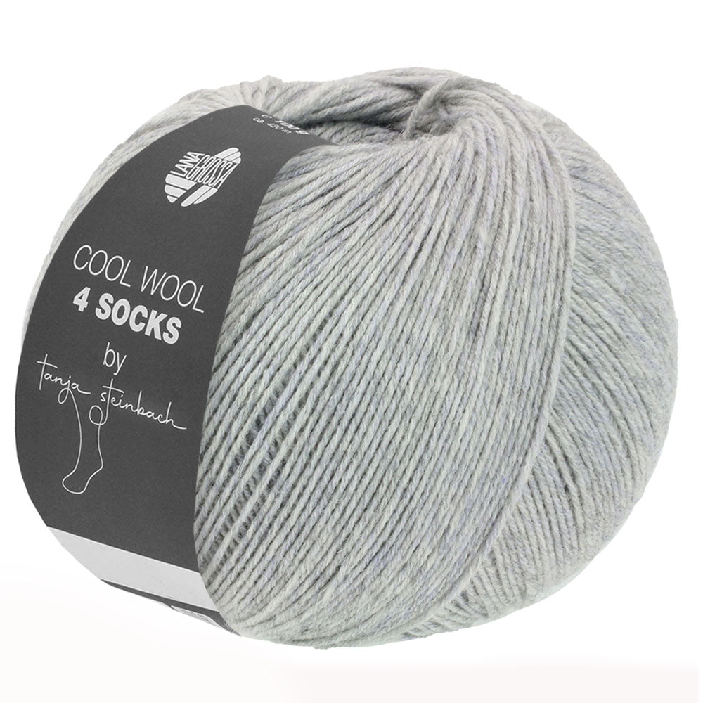Cool Wool 4 Socks 7709 Hellgrau