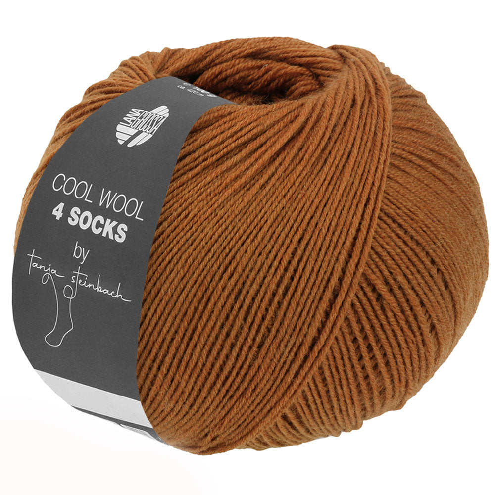 Cool Wool 4 Socks 7712 Rostbraun