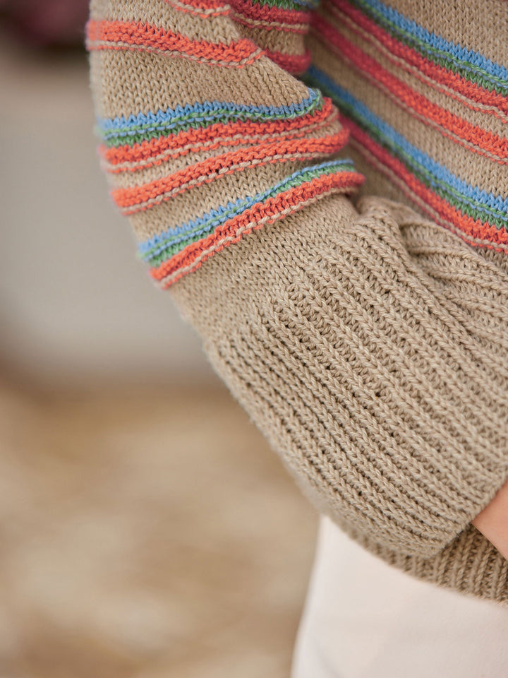 Strickpaket Landlust Sommerseide Cardigan