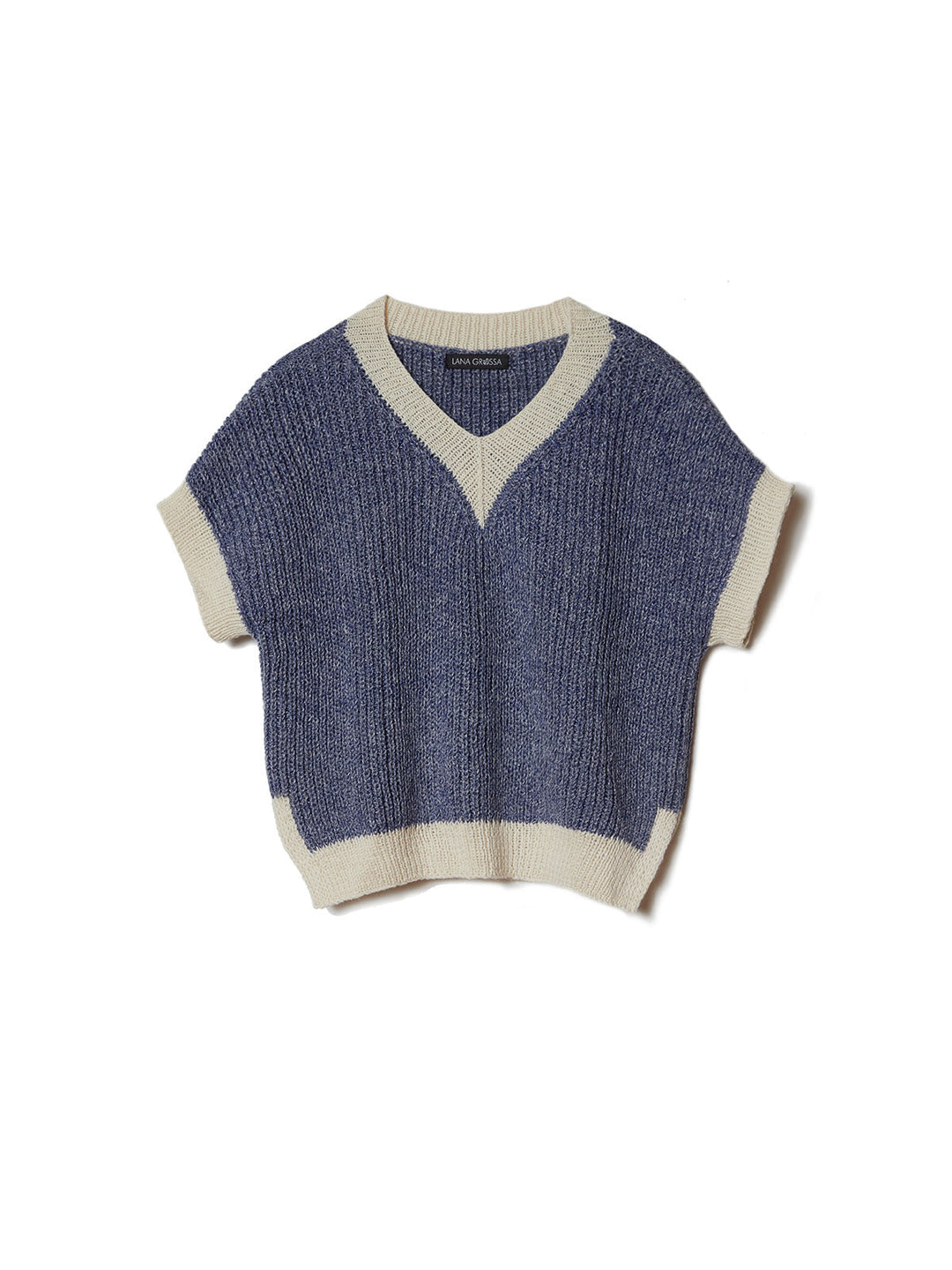 Strickpaket Cara V-Pullunder