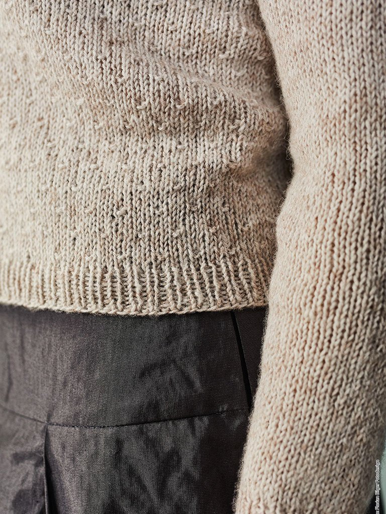 Strickpaket Ecopuno Kukka Sweater - Rosa P.