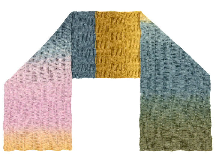 Häkelpaket Cool Wool Lace Hand-dyed Schal