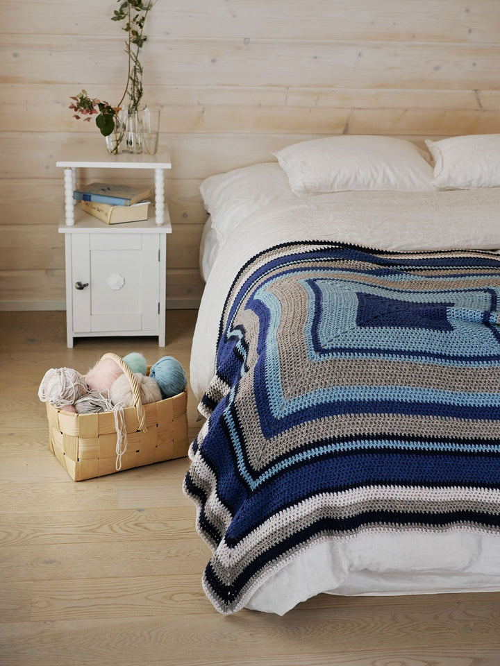 Häkelpaket Alta Moda Alpaca Granny-Decke
