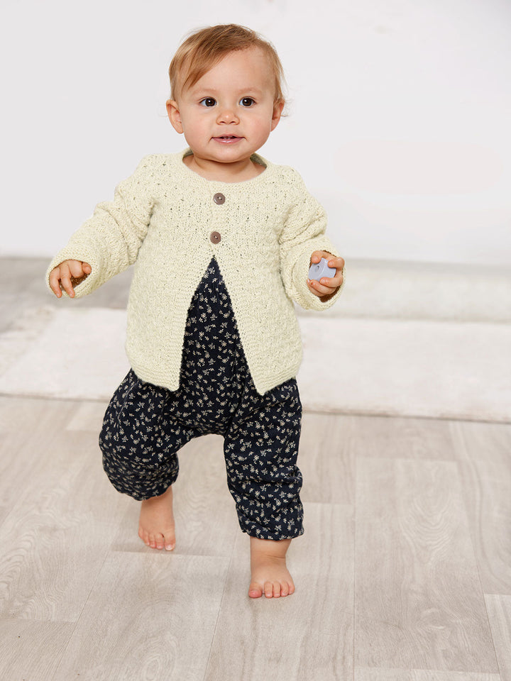 Strickpaket Ecopuno Baby-Strickjacke